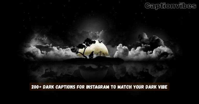Dark Captions for Instagram