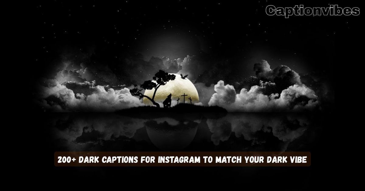 Dark Captions for Instagram