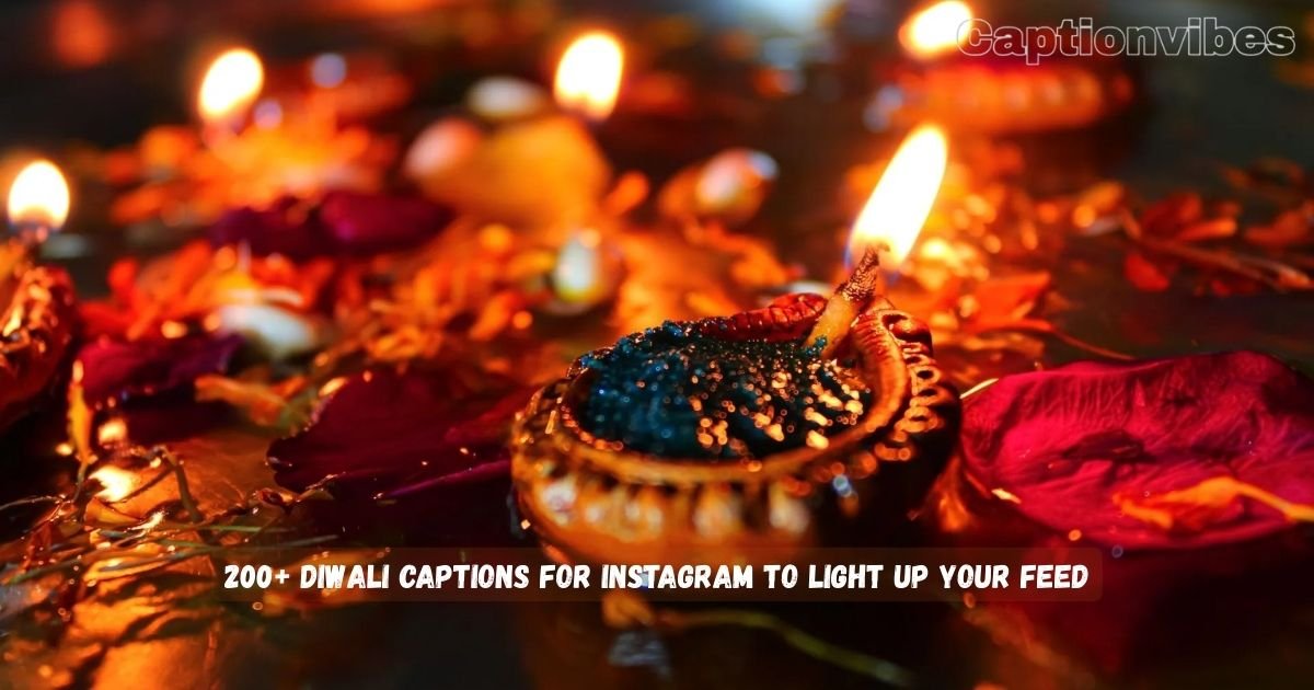 Diwali Captions for Instagram