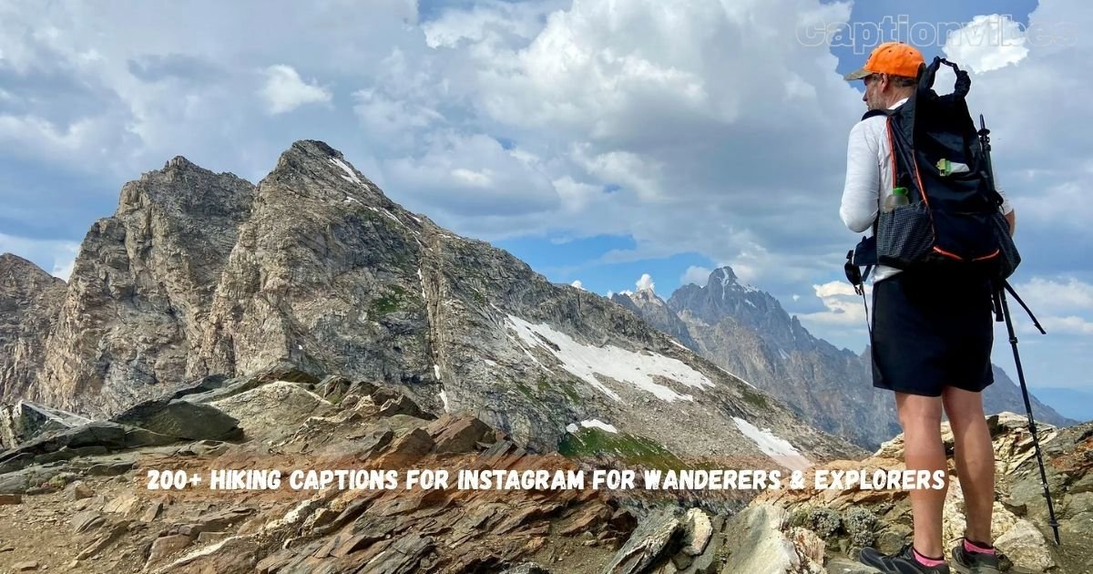 Hiking Captions for Instagram