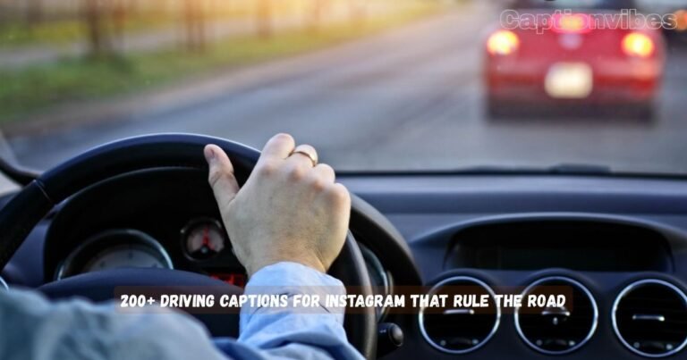 Driving Captions for Instagram
