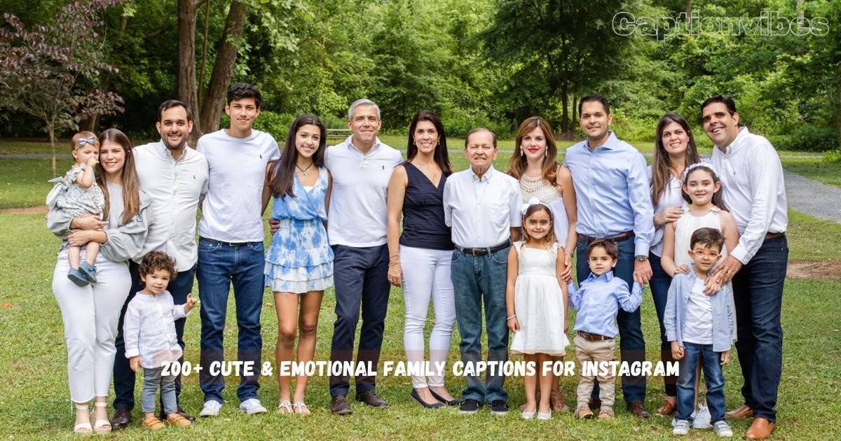 Family Captions for Instagram