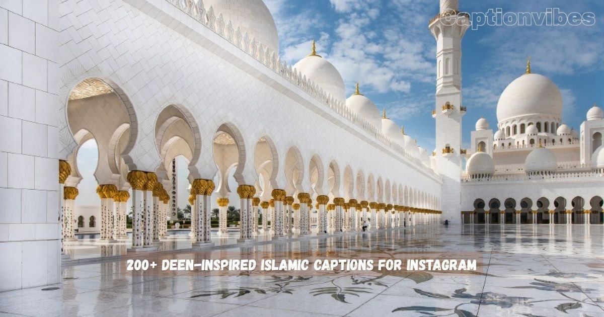 Islamic Captions for Instagram