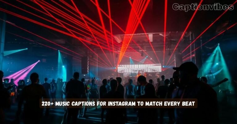 Music Captions for Instagram