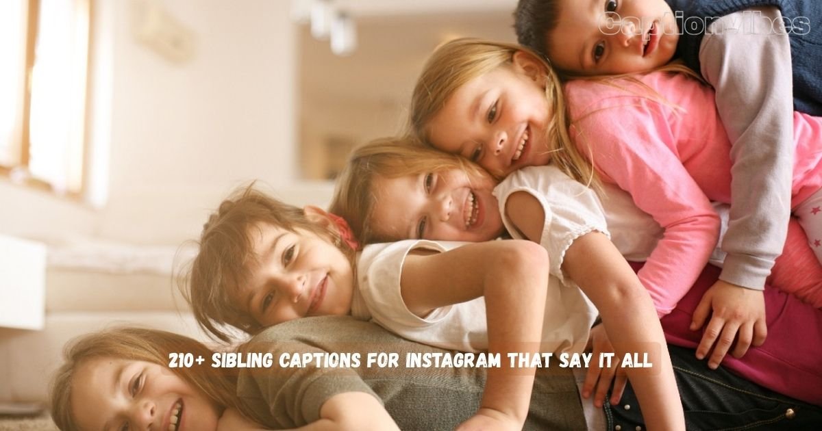 Sibling Captions for Instagram