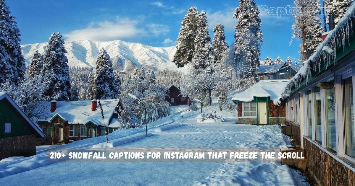 Snowfall Captions for Instagram