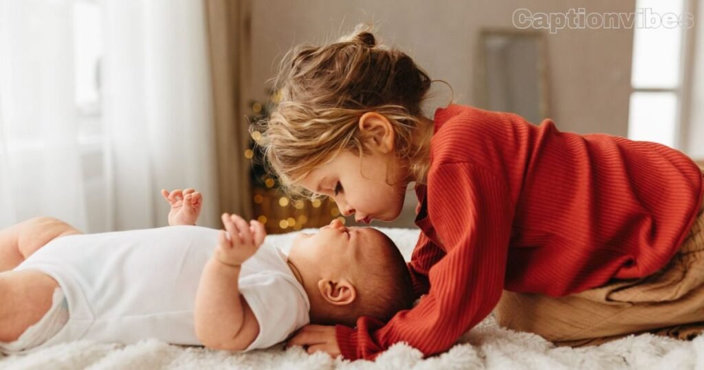 captions for siblings