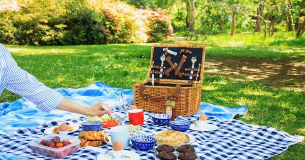 happy picnic captions