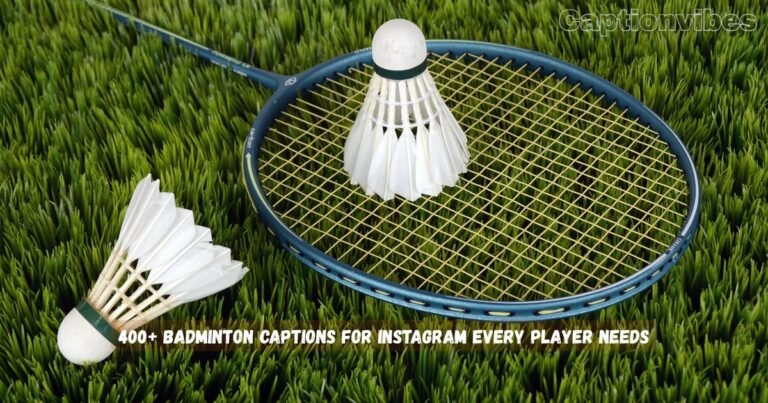 Badminton Captions For Instagram