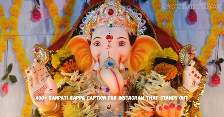 Ganpati Bappa Captions for Instagram