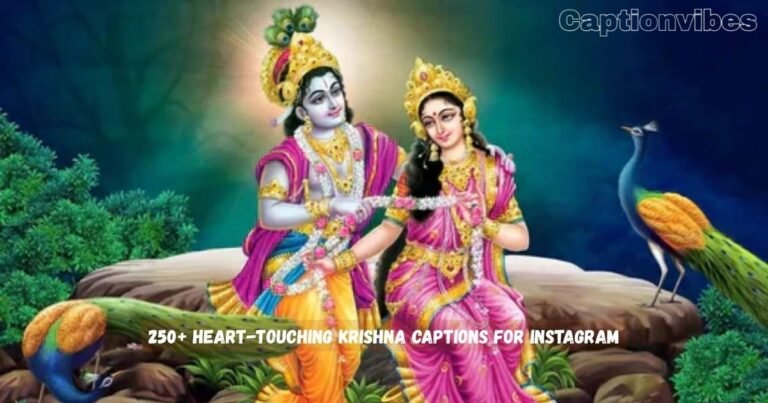 Krishna Captions for Instagram