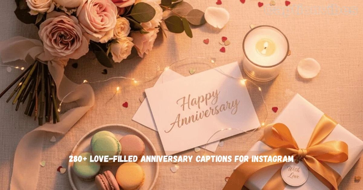 Anniversary Captions for Instagram