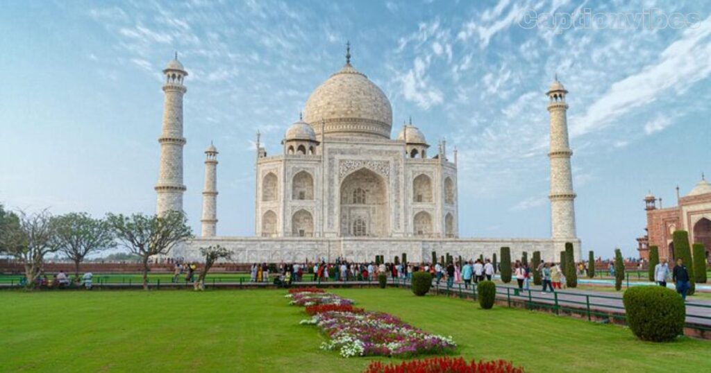 captions for taj mahal