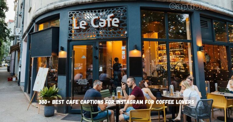 Cafe Captions for Instagram