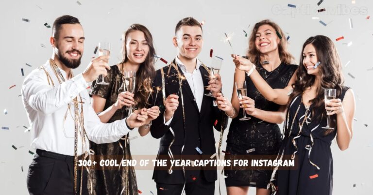 End of the Year Captions for Instagram